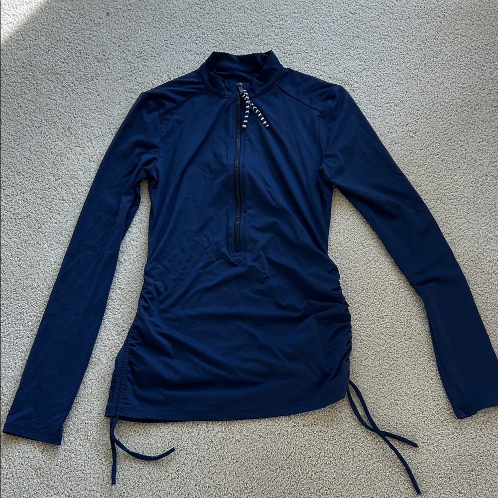 Carve Designs Long Sleeve Half Zip Sun Shirt